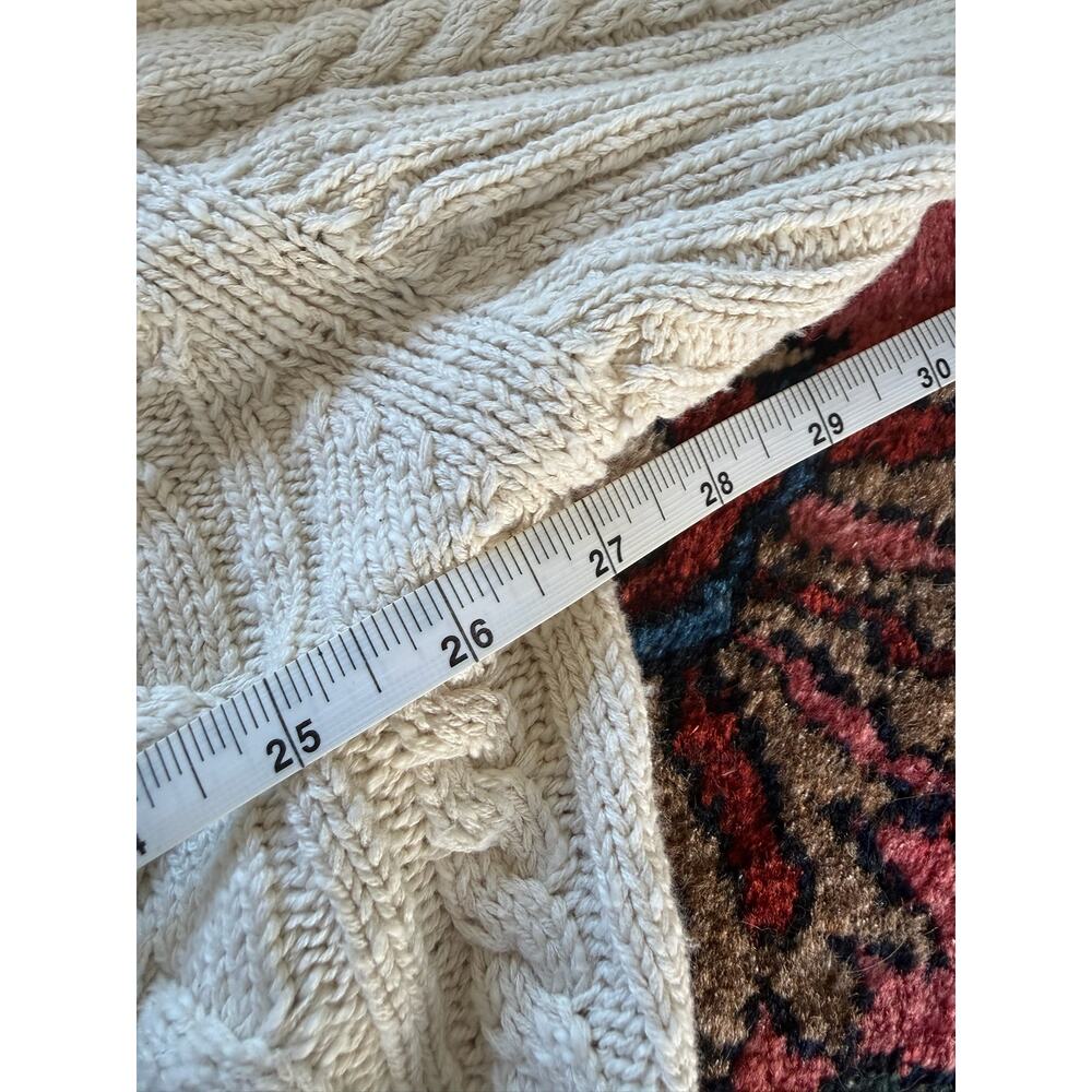 NWT Denimist Shadow $475 American Flag Sweater Women's S Ecru Slub Montauk - Picture 9 of 10